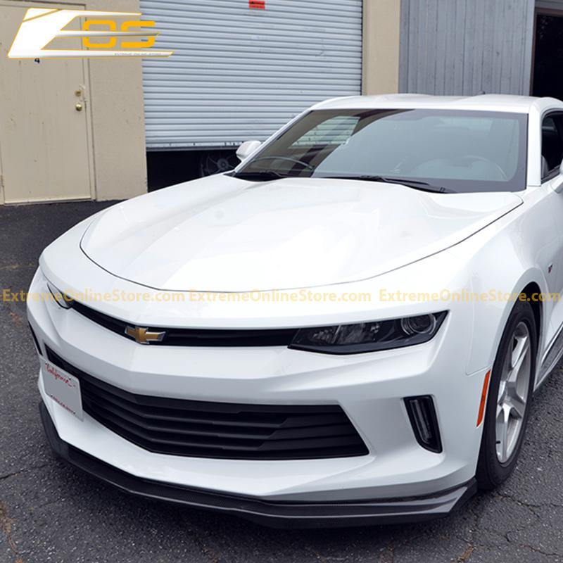 Camaro RS T6 Front Splitter Lip & Side Skirts Rocker Panels - ExtremeOnlineStore