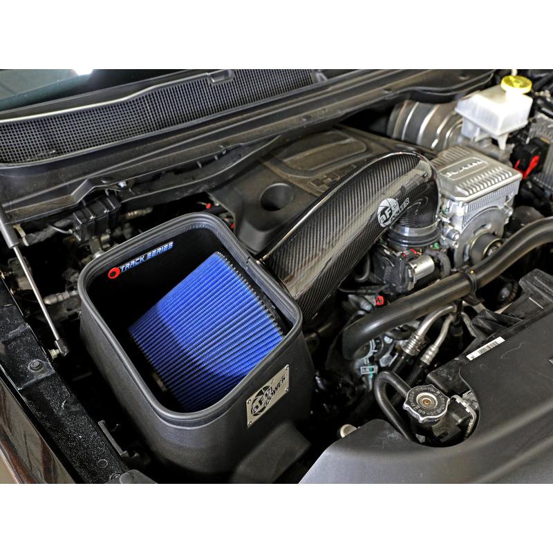 aFe 19-20 Dodge RAM 1500 5.7L Track Series Carbon Fiber Cold Air Intake System w/Pro 5R Filter-SR1 Performance