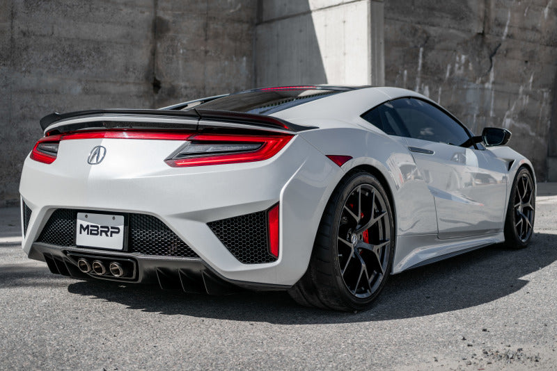 MBRP 17+ Acura NSX 2.5in Dual Split Rear Exit Tips - T304 (Street Version)-SR1 Performance