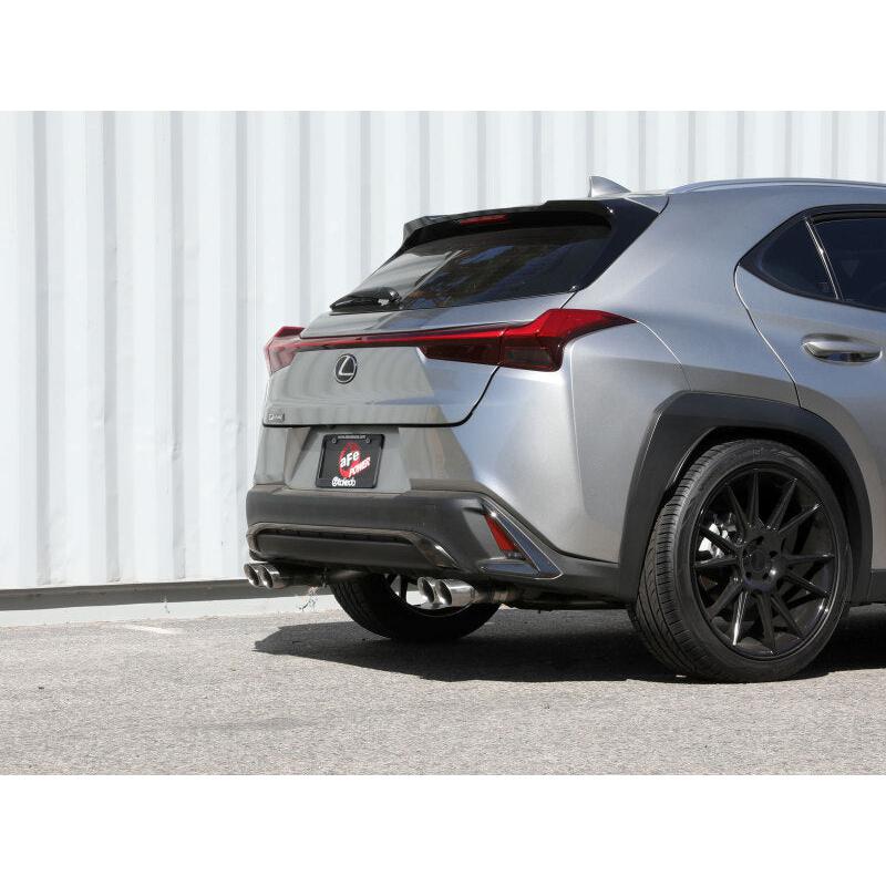 aFe 19-21 Lexus UX200 Takeda 2in - 2.5in. 304 SS Cat-Back Exhaust System w/ Polished Tip-SR1 Performance