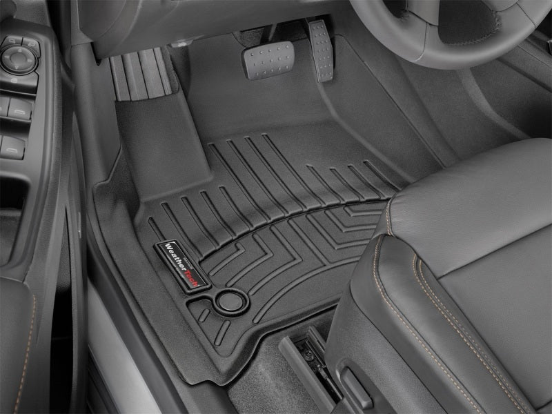 WeatherTech FloorLiner DigitalFit for Chevrolet Traverse 2018-2019, Front, Black