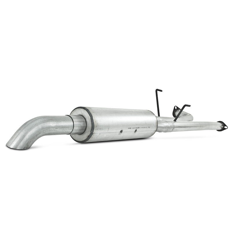 MBRP 07-08 Toyota Tundra Cat Back Turn Down Single Side Aluminized Exhaust-SR1 Performance
