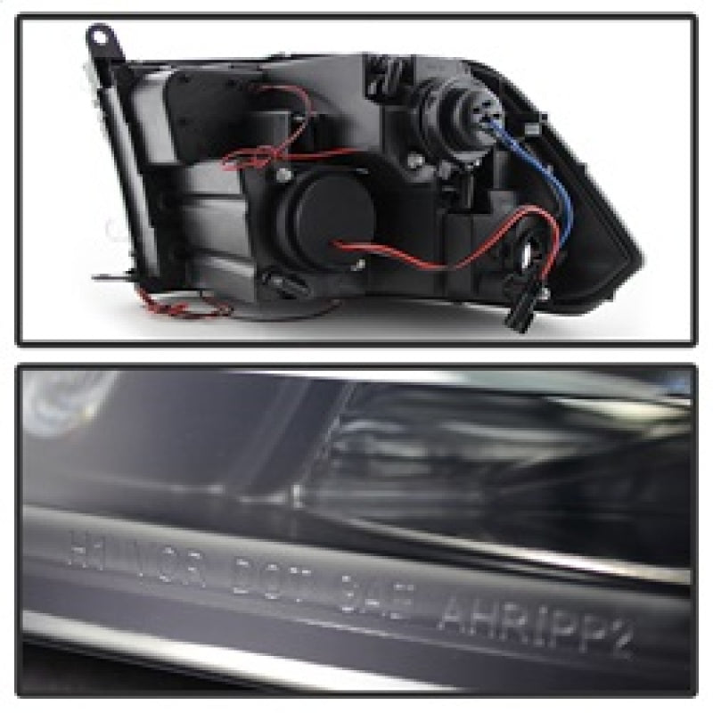 Spyder Dodge Ram 1500 09-14 Projector Headlights Halogen- LED Halo LED - Blk Smke PRO-YD-DR09-HL-BSM-SR1 Performance