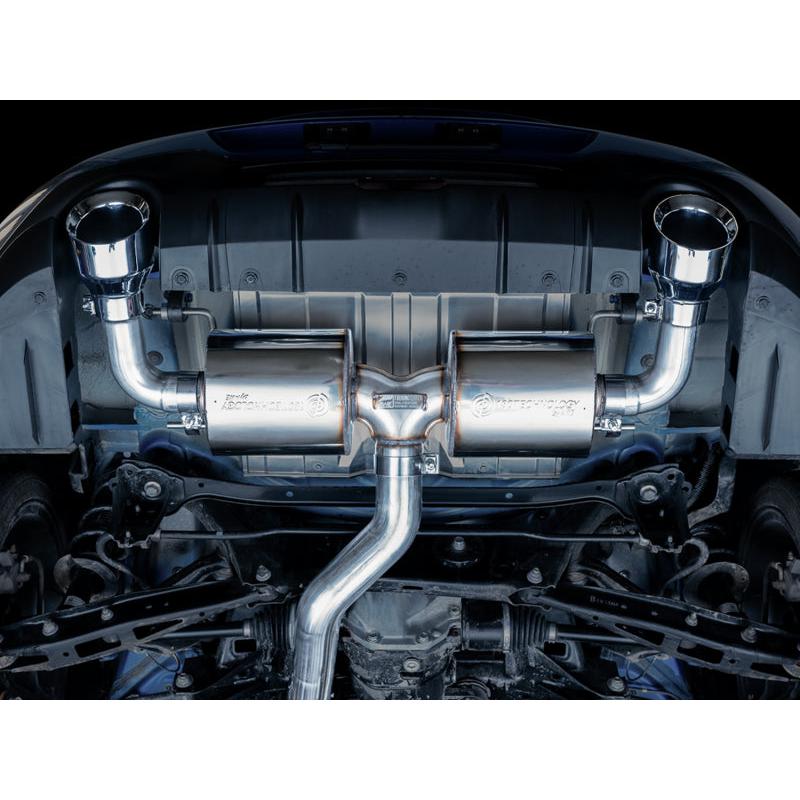 AWE Subaru BRZ/ Toyota GR86/ Toyota 86 Touring Edition Cat-Back Exhaust- Chrome Silver Tips-SR1 Performance