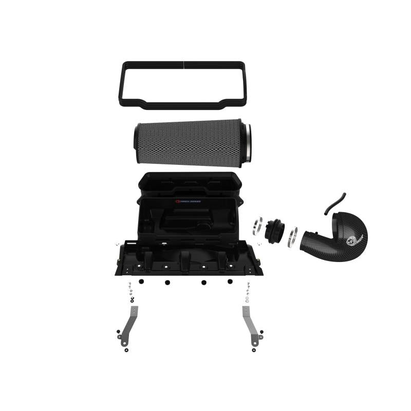 aFe 21-23 RAM 1500 TRX Track Series Carbon Fiber Cold Air Intake System w/ Pro 5R Filter-SR1 Performance