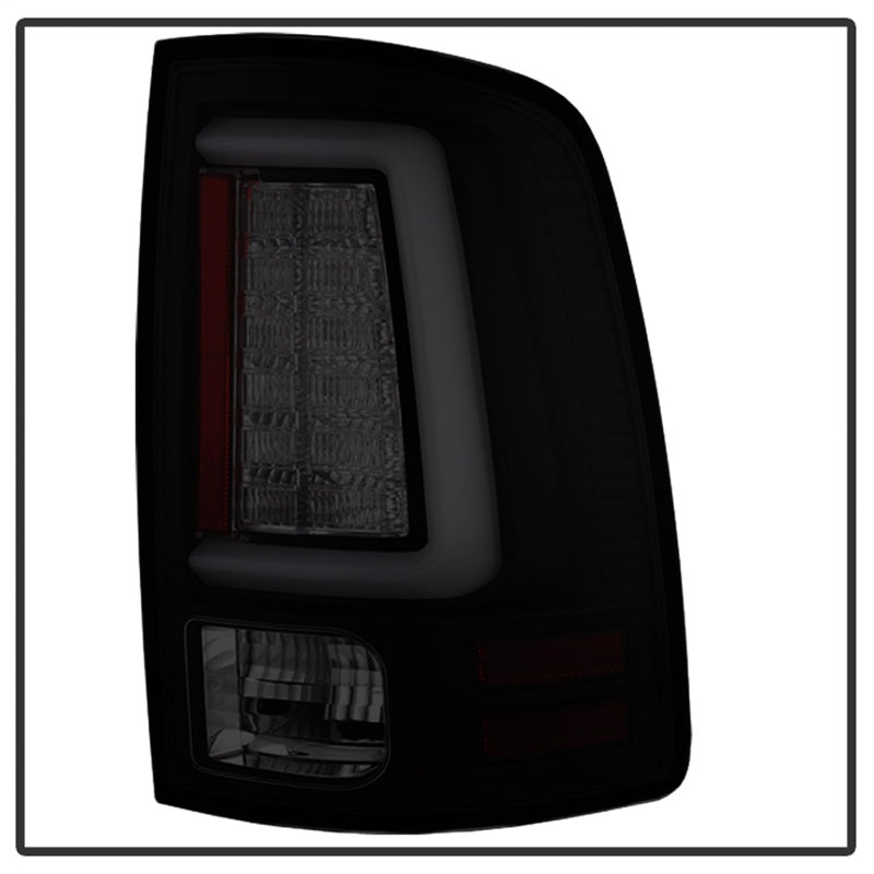 Spyder 09-16 Dodge Ram 1500 Light Bar LED Tail Lights - Black Smoke ALT-YD-DRAM09V2-LED-BSM-SR1 Performance