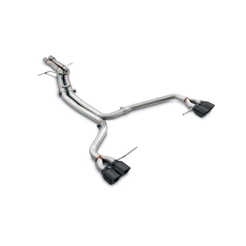 AWE Tuning Porsche Macan Touring Edition Exhaust System - Diamond Black 102mm Tips-SR1 Performance