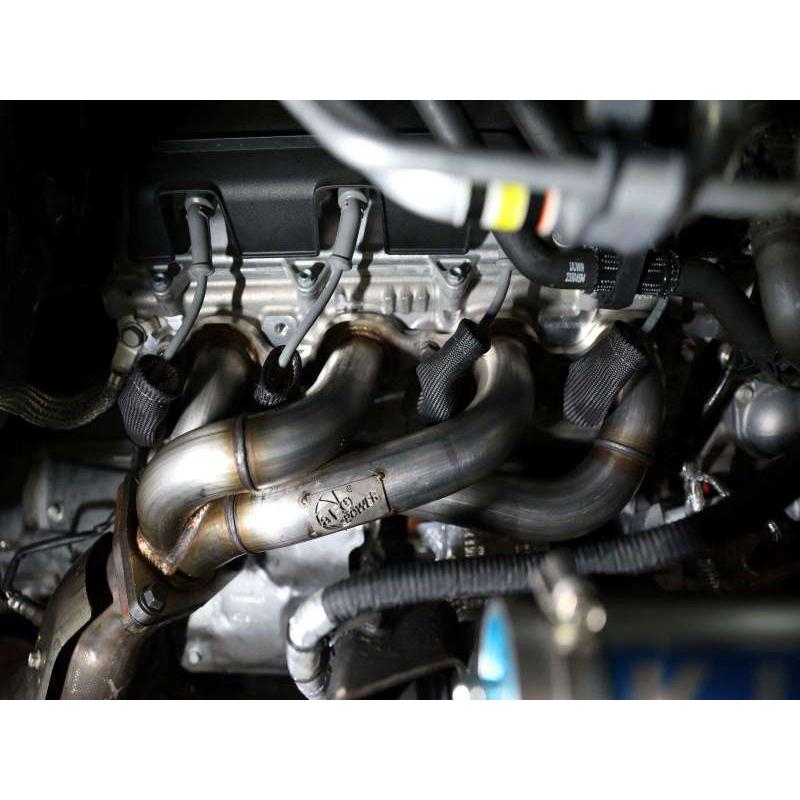 aFe Twisted 1-3/4in 304SS Shorty Header 20-23 GM 2500/3500HD 6.6L V8-SR1 Performance