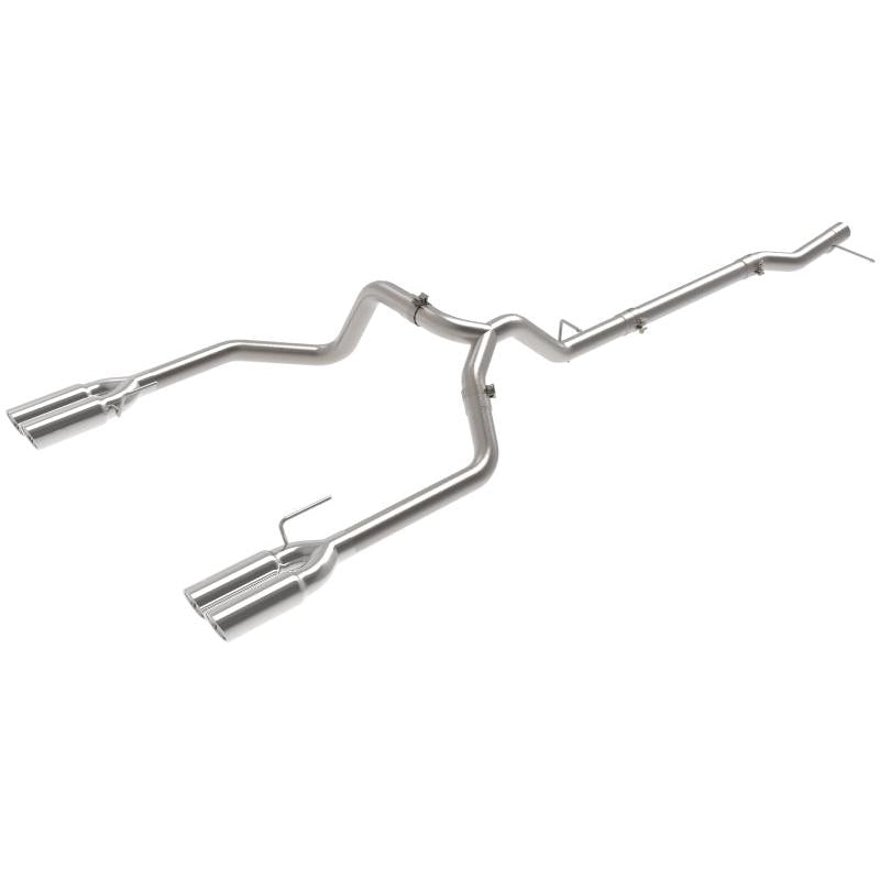 aFe GM Trucks 23-24 L6-3.0L (td) LZ0 Vulcan Series 3in 304 SS DPF-Back Exhaust System w/Polished Tip-SR1 Performance