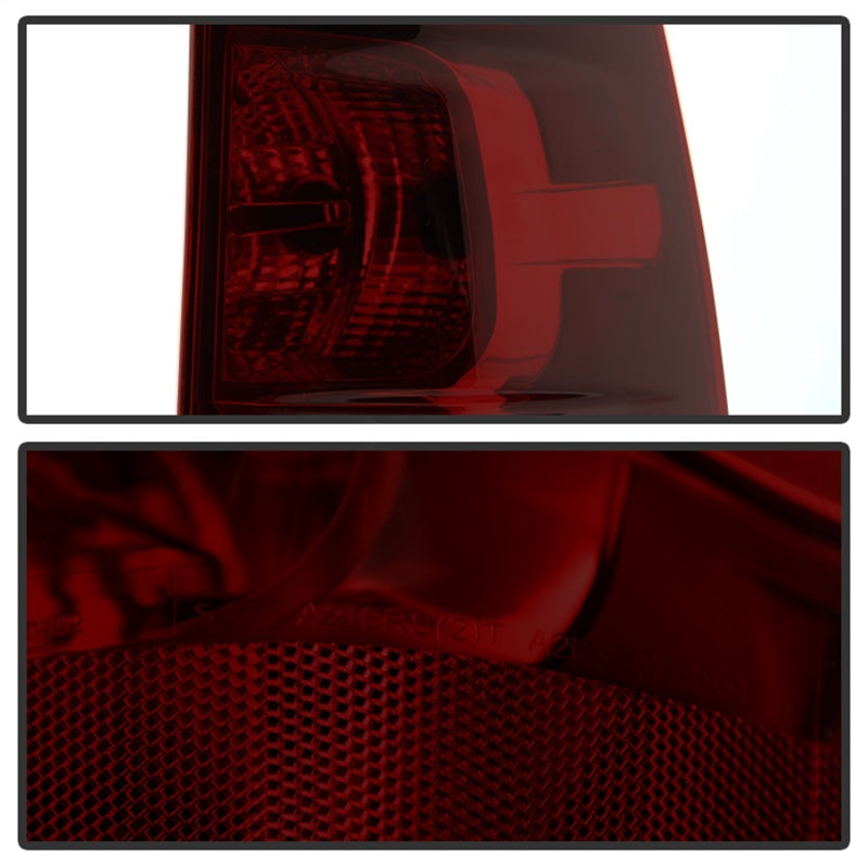 Xtune Chevy Suburban 07-13 OEM Style Tail Lights Red Smoked ALT-JH-CSUB07-OE-RSM-SR1 Performance