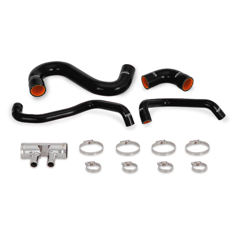 Mishimoto 2015+ Ford Mustang GT Silicone Lower Radiator Hose - Black-SR1 Performance