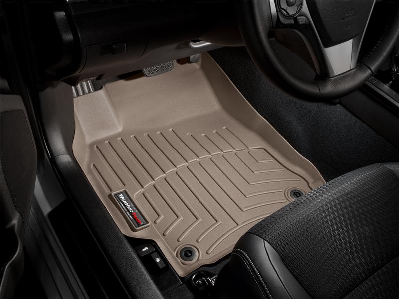 WeatherTech DigitalFit Front FloorLiner for 2016+ Dodge Durango & Jeep Grand Cherokee - Tan