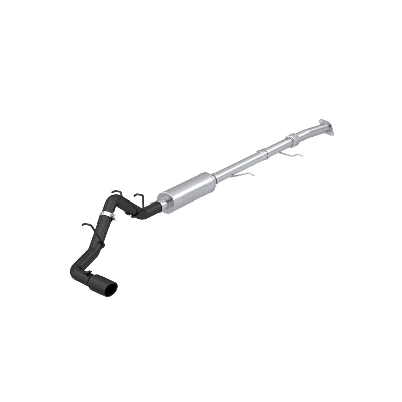 MBRP 2023+ Chevy Colorado/GMC Canyon Aluminized Steel 3in Cat-Back Single Side Exit - Black-SR1 Performance