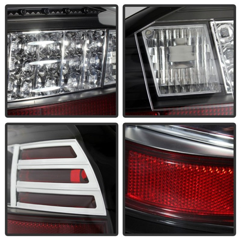 Spyder Pontiac Grand Prix 97-03 LED Tail Lights Black ALT-YD-PGP97-LED-BK-SR1 Performance
