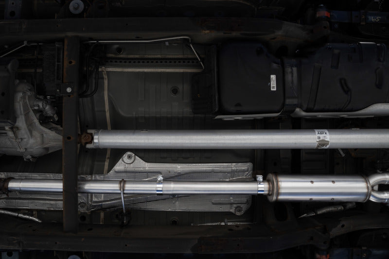 MBRP 19-21 Chevrolet Silverado 1500 5.3L 3in Cat Back w/ 2.5in OD Carbon Fiber Tips - T304-SR1 Performance