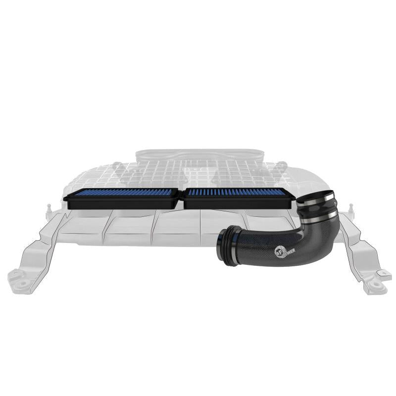 aFe Super Stock Carbon Fiber Pro 5R Induction System 2021 RAM 1500 TRX V8-6.2L SC-SR1 Performance