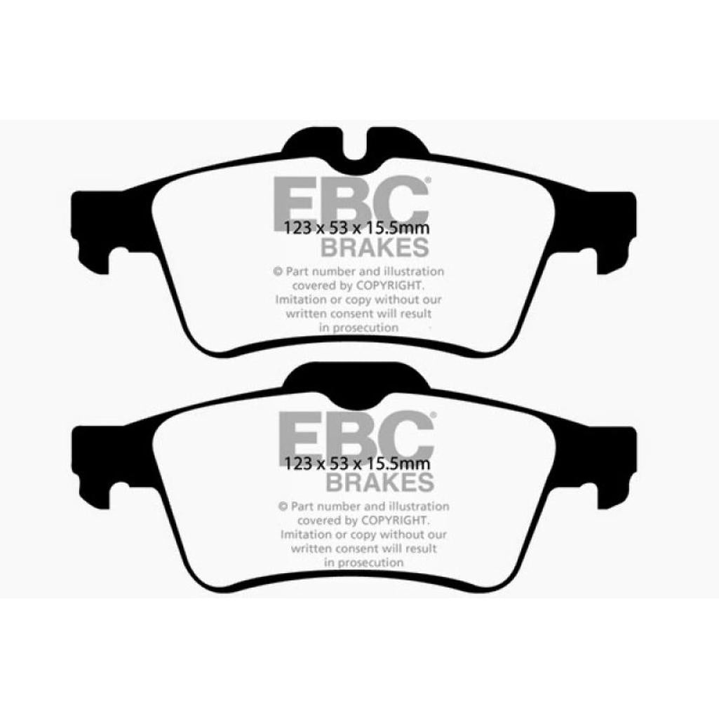 EBC Bluestuff NDX Full Race Brake Pads for Mazda 3 and Volvo V50 – High Friction Street and Track Performance