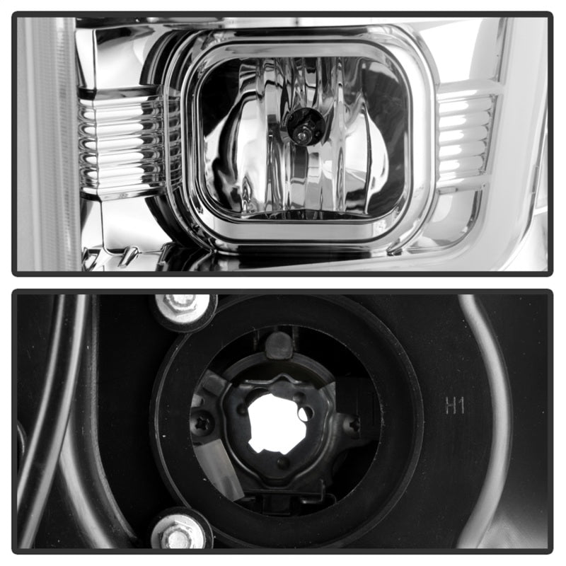 Spyder Ford F-250/350/450 08-10 V2 High-Power LED Headlights-Switch Back-Chrome PRO-YD-FS08PL-SBLB-C-SR1 Performance
