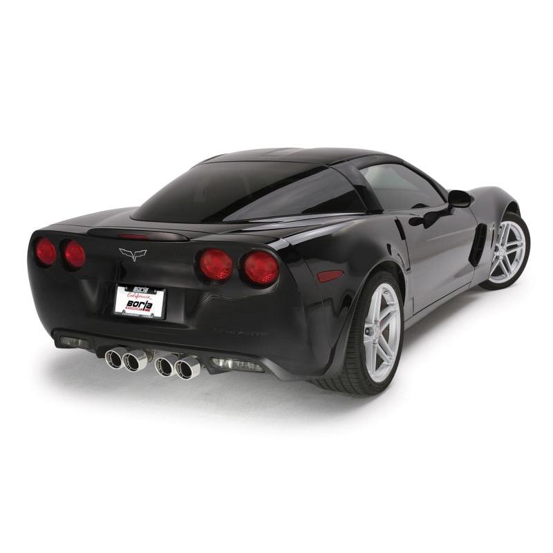 Borla 06-12 Chevrolet Corvette Z06/ZR1 6.2L/7.0L 8cyl Aggressive ATAK Exhaust (rear section only)-SR1 Performance