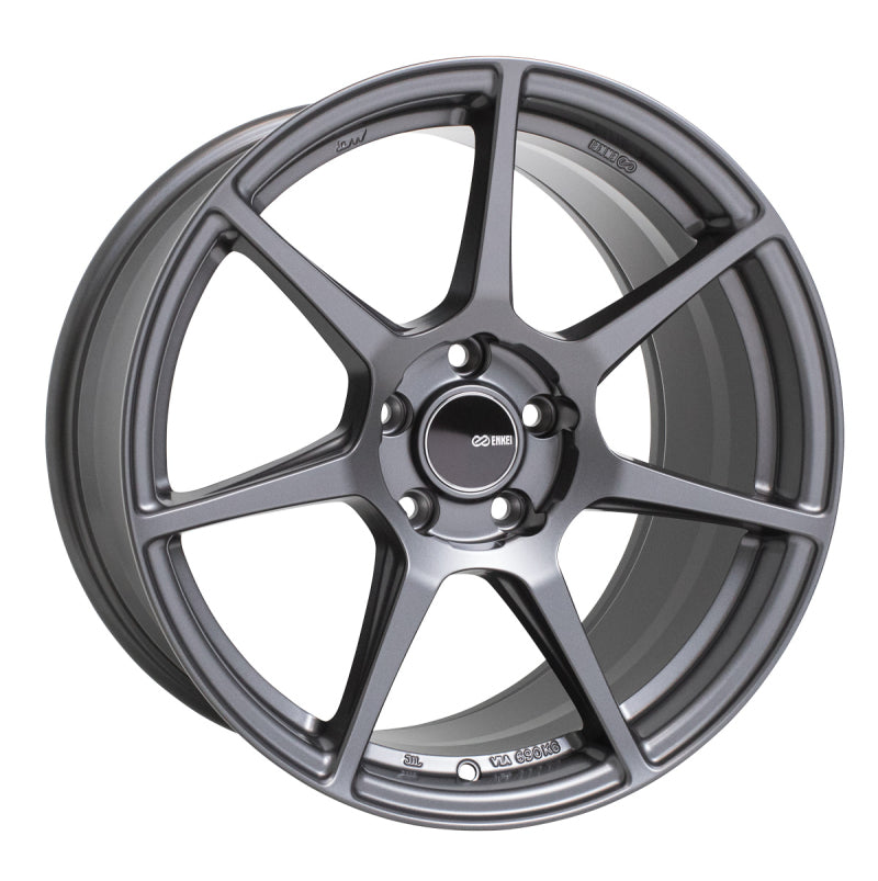 Enkei TFR 18x9.5 5x114.3 38mm Offset 72.6 Bore Diameter Matte Gunmetal Wheel-SR1 Performance
