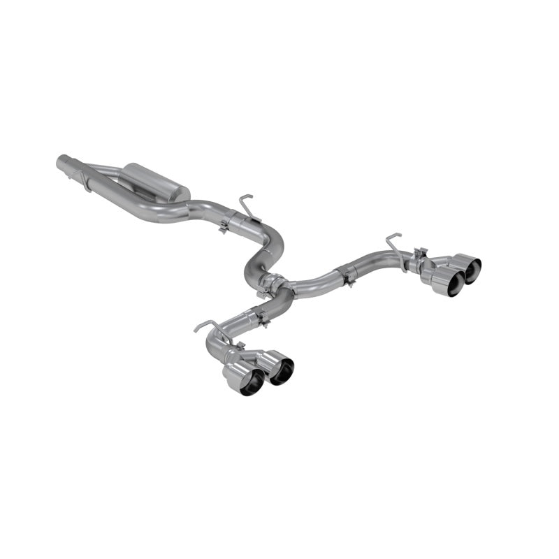 MBRP 15-19 VW Golf R 3in Cat Back Single Exit Exhaust Pro Series w/ Valve Delete - T304-SR1 Performance