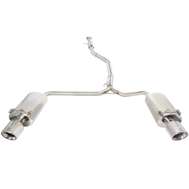 aFe Takeda Exhaust 304SS Dual Cat-Back w/ Polished Tips 13-17 Honda Accord LX/EX/EX-L Sedan L4 2.4L-SR1 Performance