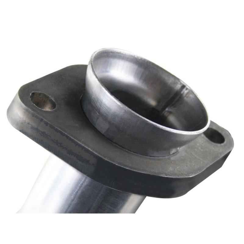 aFe Twisted Steel Delete Down-Pipe and Y-Pipe 2 to 2-1/2in Alum Steel Exhaust 12-16 Jeep Wrangler-SR1 Performance