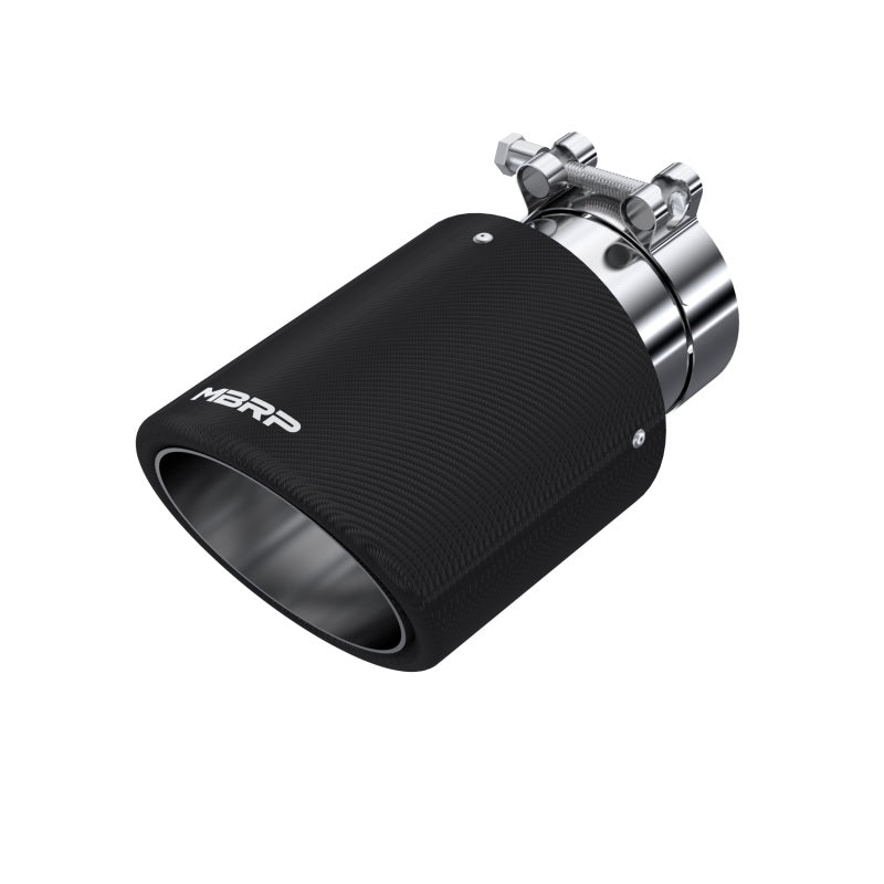 MBRP Universal Carbon Fiber Tip 4.5in OD / 3in Inlet / 7.7in L-SR1 Performance