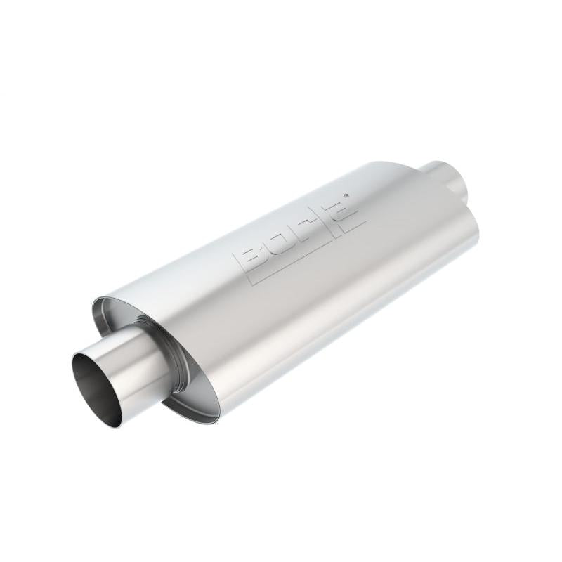 Borla XR-1 Multi-Core 3in Center/Center 16in x 4.25in x 7.88in Oval Racing Muffler-SR1 Performance