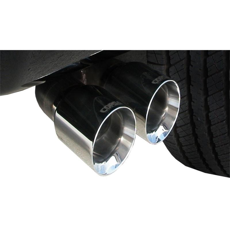 Corsa 2002-2006 Chevrolet Avalanche 5.3L V8 Polished Sport Cat-Back Exhaust-SR1 Performance