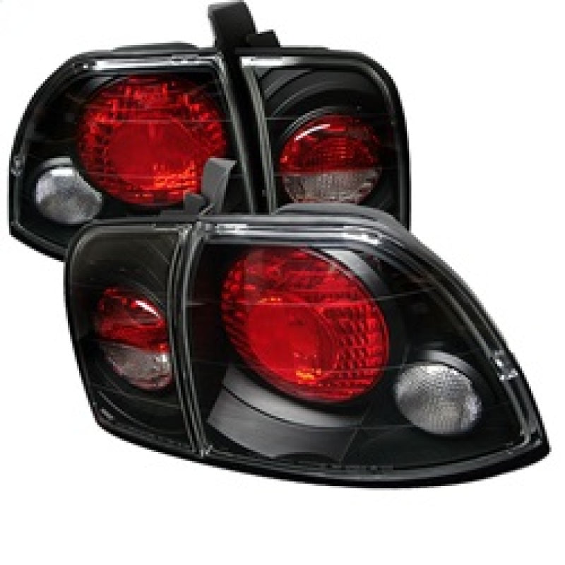 Spyder Honda Accord 96-97 Euro Style Tail Lights Black ALT-YD-HA96-BK-SR1 Performance