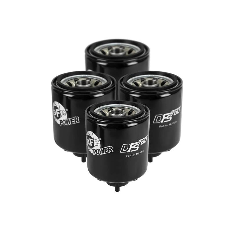 aFe Pro GUARD D2 Fuel Filter for DFS780 Fuel System Fuel Filter (For 42-12032 Fuel System) - 4 Pack-SR1 Performance
