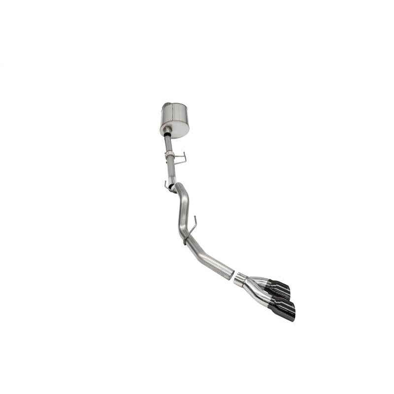 Corsa 2021-2024 Ford F-150 Regular Cab/ 8in Bed 3.5L V6 Sport Cat-Back Single Side Exit-Black PVD-SR1 Performance