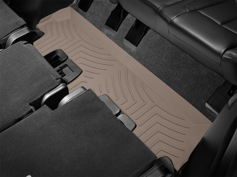 WeatherTech FloorLiner HP for 2018 Ford Expedition and Lincoln Navigator - Tan, Rear, Part #4512956IM