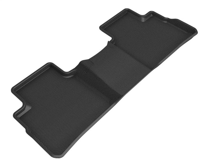 3D Maxpider 21-22 Nissan Rogue Kagu Second Row Floormat - Black-SR1 Performance