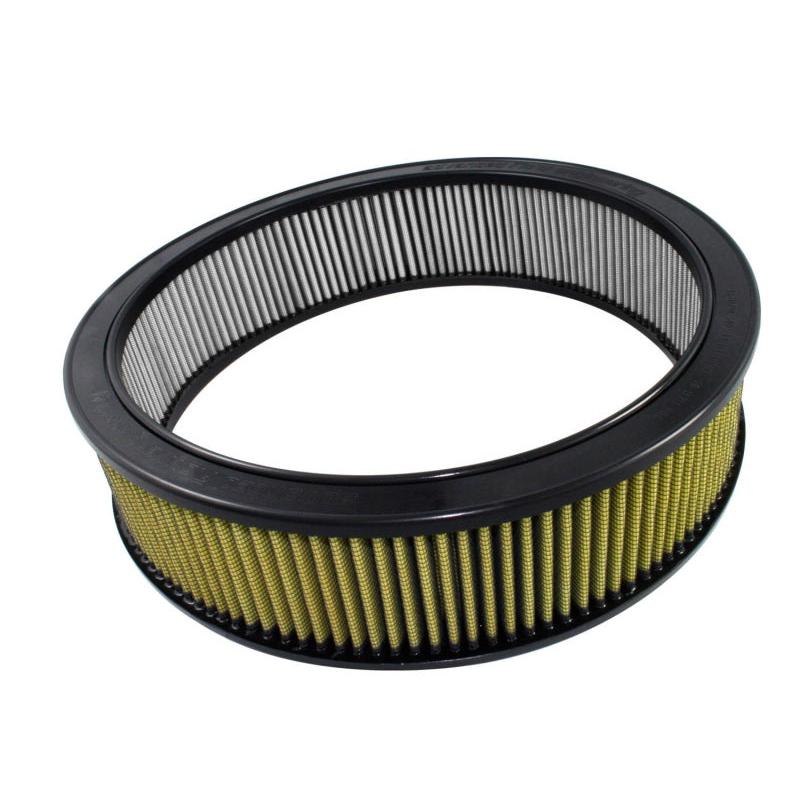 aFe MagnumFLOW Air Filters Round Racing PG7 A/F RR PG7 17.13 OD x 14.50 ID x 4 HT-SR1 Performance