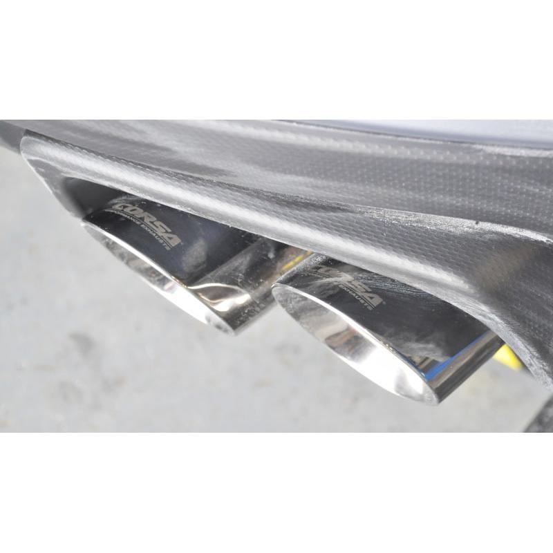 Corsa 2015-2021 Subaru WRX Cat Back Exhaust Polished Quad 3.5in Tips Sport-SR1 Performance