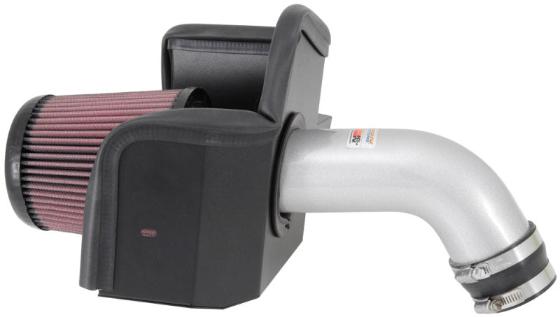 K&N 69 Series Typhoon Performance Intake Kit - Silver for 13-14 Nissan Altima 2.5L L4-SR1 Performance