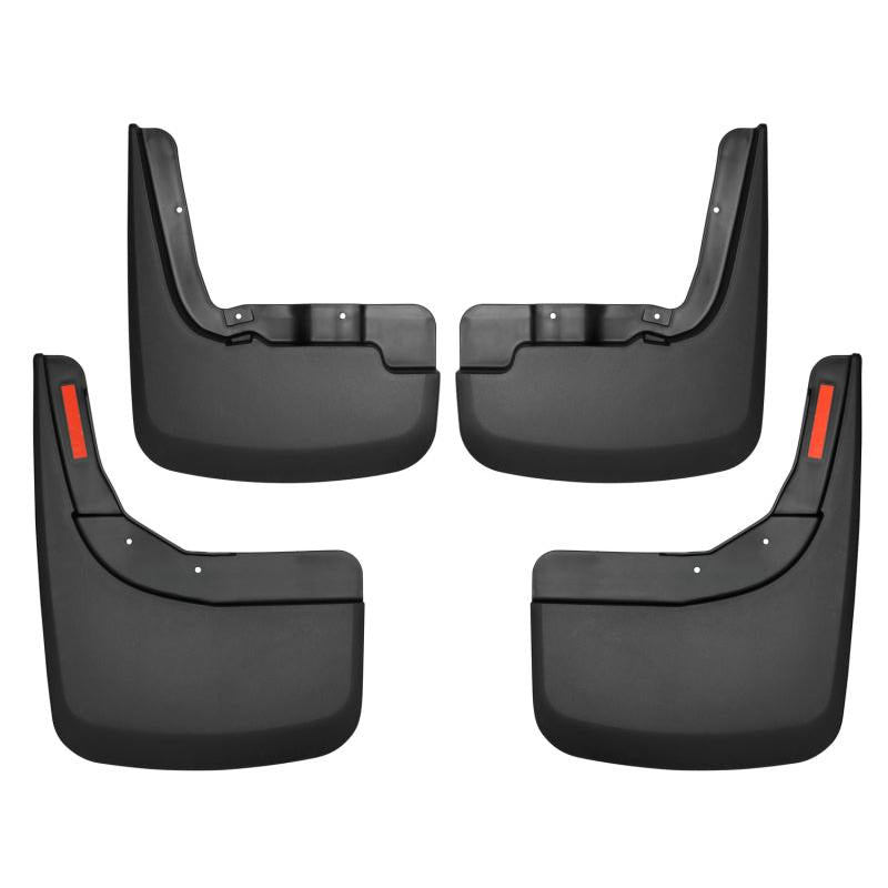 Husky Liners 19-23 Chevrolet Silverado 1500 (Excl. ZR2/TBoss) Front and Rear Mud Guards - Black-SR1 Performance