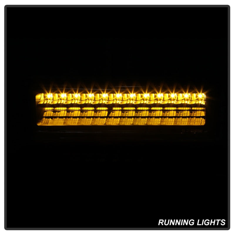 Xtune 92-94 Blazer Full Size Corner/LED Bumper Headlights Black HD-JH-CCK88-LED-AM-BK-SET-SR1 Performance