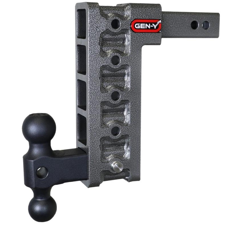 Gen-Y Mega Duty 2in Shank 10in Drop 1.5K TW 10K Hitch w/GH-031 Dual-Ball
