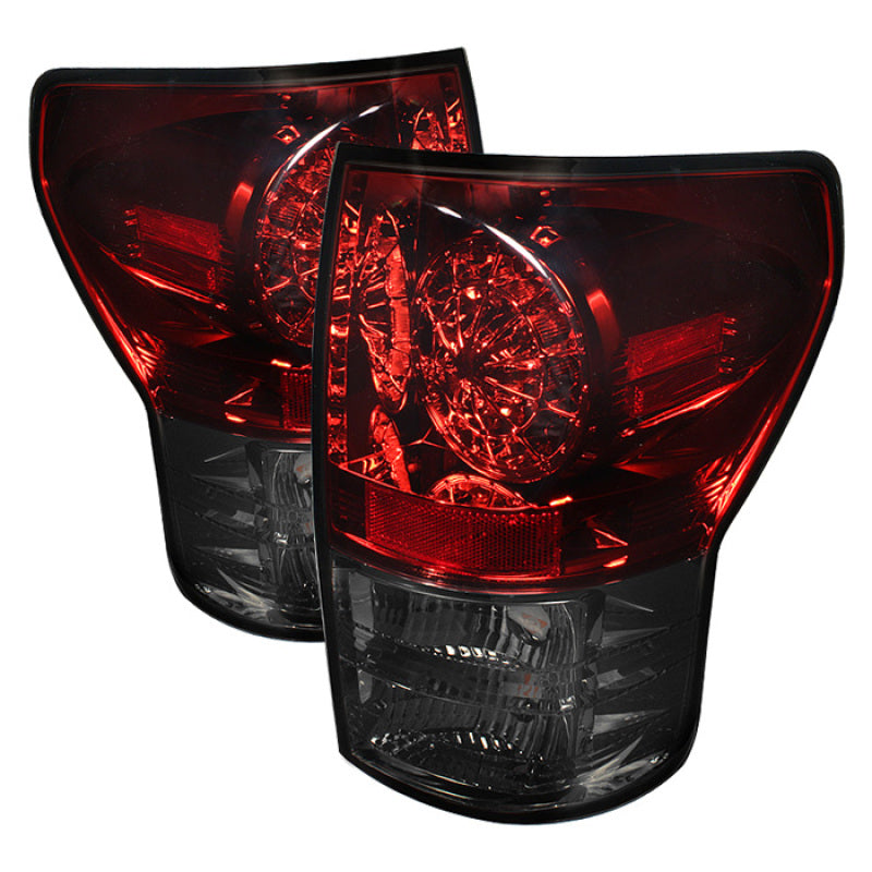 Spyder Toyota Tundra 07-13 LED Tail lights Red Smoke ALT-YD-TTU07-LED-RS-SR1 Performance