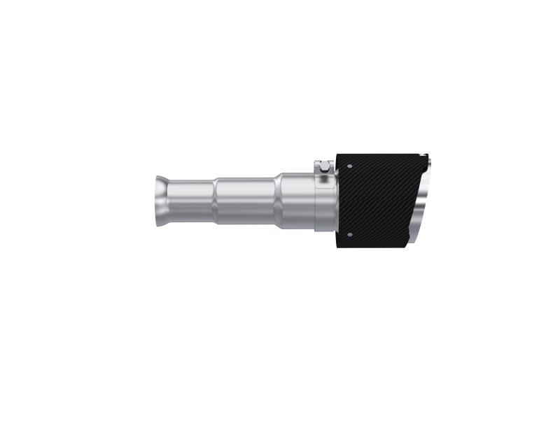 MBRP 19-24 Ram 1500 Classic 5.7L Hemi 5in OD Dual Wall Angle Cut T304 Carbon Fib Exhaust Tips - Pair-SR1 Performance