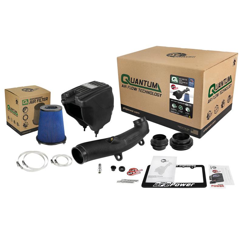 aFe Quantum Pro 5R Cold Air Intake System 18-19 Jeep Wrangler (JL) V6-3.6L-SR1 Performance