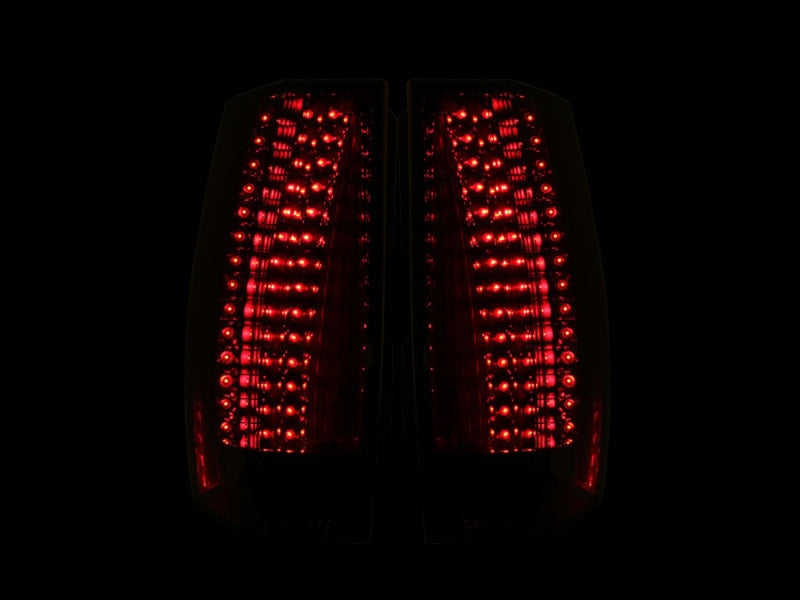 ANZO 2007-2011 Cadillac Escalade LED Taillights Chrome-SR1 Performance