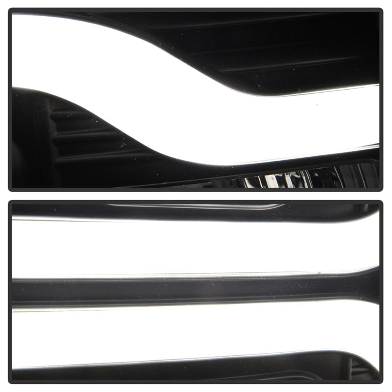 Spyder Chevy Silverado 1500 07-13 Version 3 Projector Headlights - Black PRO-YD-CS07V3-LBDRL-BK-SR1 Performance