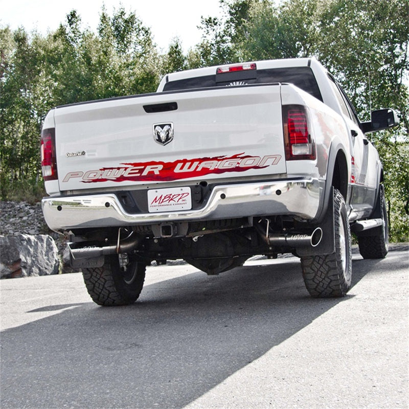 MBRP 14-16 Ram 2500 6.4L 4in AL Dual Side Split Outlet Cat Back Exhaust-SR1 Performance