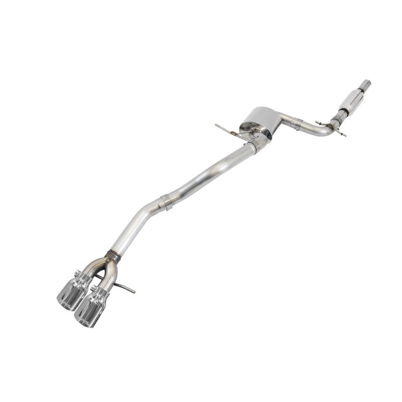 AWE Tuning Mk5 Jetta Mk6 Sportwagen 2.5L Track Edition Exhaust - Polished Silver Tips-SR1 Performance