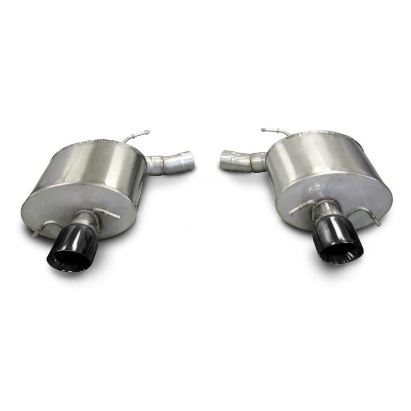 Corsa 2009-2014 Cadillac CTS Sedan V 6.2L V8 Black Touring Axle-Back Exhaust-SR1 Performance