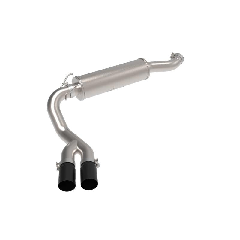 aFe POWER Rebel Series 3.5in SS Cat Back Exhaust w/Black Tips 19-21 RAM V8-6.4L Hemi-SR1 Performance